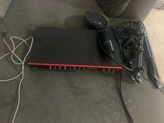 Music studio set up