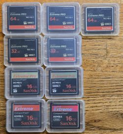 CF Flash Cards - High Speed Memory Cards