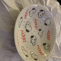 Snoopy Christmas bowls