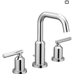 Moen 2 Handle Widespread Faucet chrome