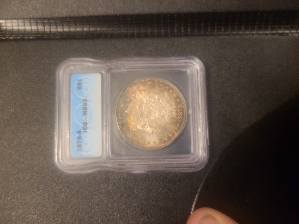 1878-S Morgan Silver Dollar MS-63