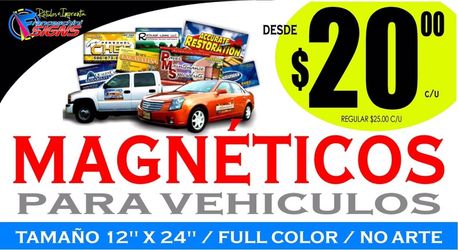 Magnetic Sign!!! Full Color