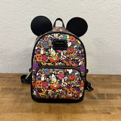 Disney Parks Halloween Loungefly Backpack Mickey And Friends Mini Backpack 