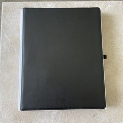 Moleskin Black Leather Ipad Case 