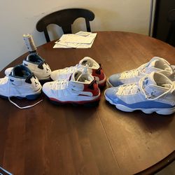 3 Jordan 6 Rings Sizes 12 Brand New In Box 