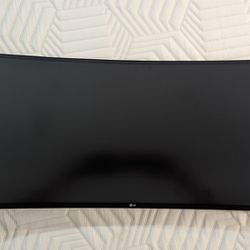 Lg 34" Ultra Wide Curved Monitor