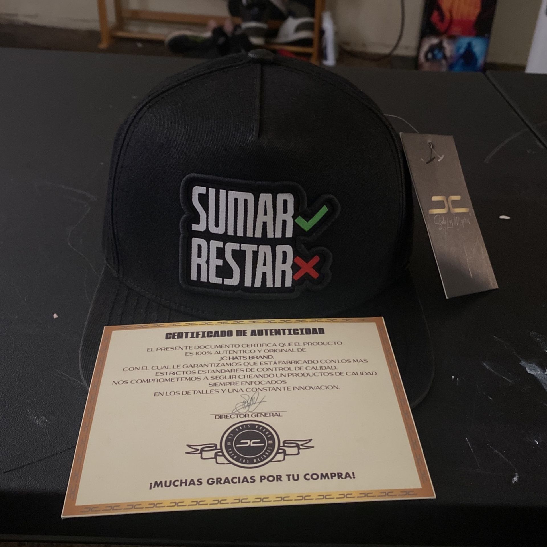 JC Hats Sumar Y Restar RARE! Read Description