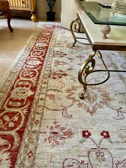 PERSIAN RUG — 10’ x 12’ Hand-Knotted Persian Wool Rug – 100% Wool