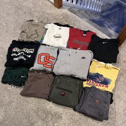 Vintage Clothing Bundle Nike Carhartt Adidas 