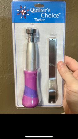 Quilting Tacker And Extractor