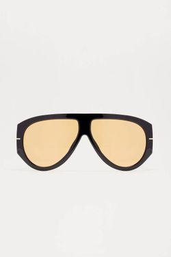 Black/Gold Stylish Sunglasses
