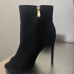 Fashion Nova Heel Ankle  Boot