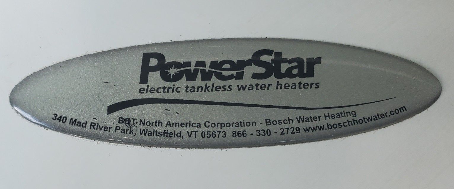 PowerStar Tankless Water Heater