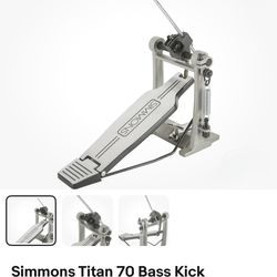 SIMMONS Drum foot pedal