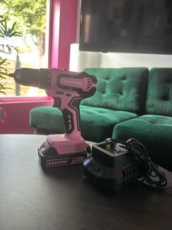 FASTPRO 20V Cordless Drill with Battery & Charger