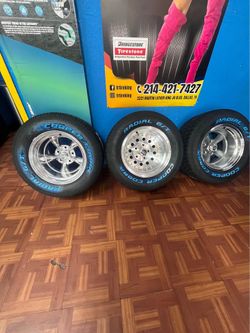 15x10 American Racing Wheels & 295/50R15 Cooper Tires – Complete Package