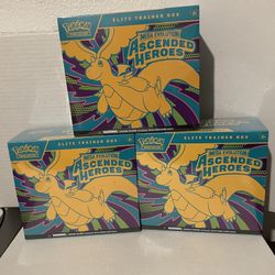 Ascended Heroes ETB’s 