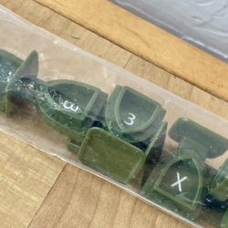 Heroscape Round Counters Green Round Markers Spare Pieces - 16