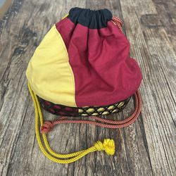 Japanese Drawstring Basket Bag – Yukata / Kimono Accessory Shoulder Bag