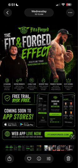 Fitness and nutrition app