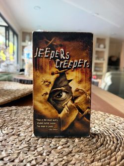 Jeepers Creepers VHS 2001 Justin Long Horror Film