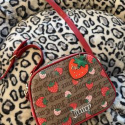 Juicy couture Strawberry purse 
