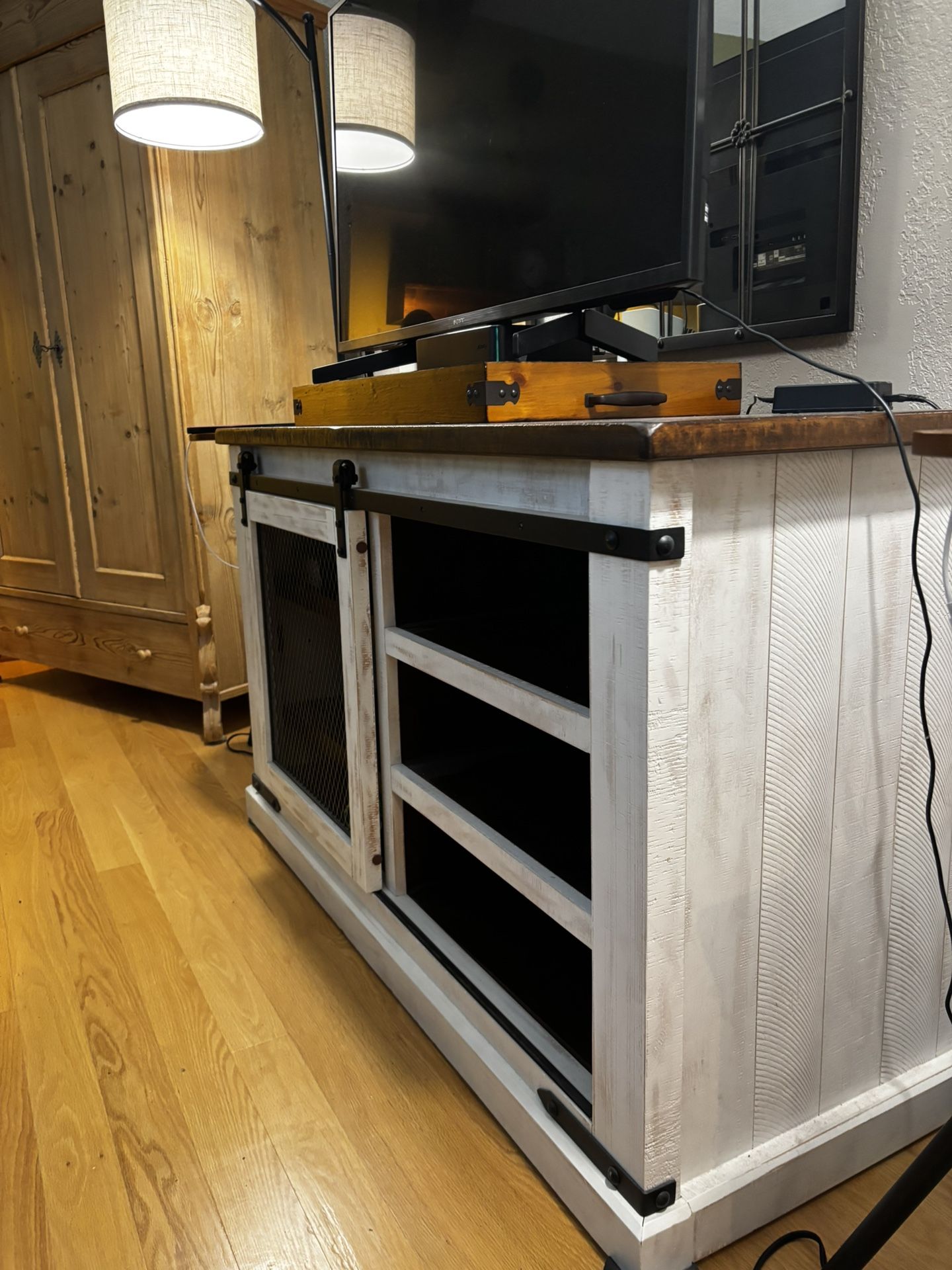 Ashley Whitfield Tv Stand  Cottage Style