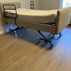 Bed. Fully Adjustable Home Hospital Type Bed