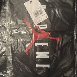 Supreme Jordan Drawstring Bag
