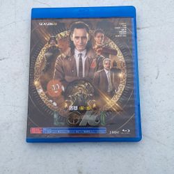 Loki Season One 2 Disc Blue Ray Only 