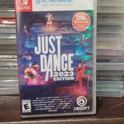 NINTENDO SWITCH JUST DANCE 2023 EDITION BRAND NEW FACTORY SEALED
