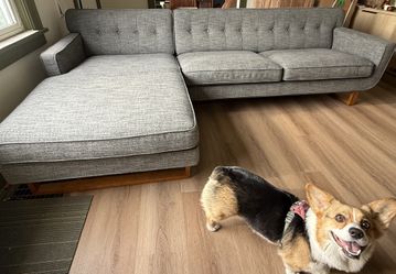 MCM Kasala Couch w/ Chaise
