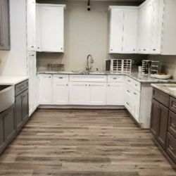 New Beautiful Wood White Shaker Kitchen Cabinets Soft Close