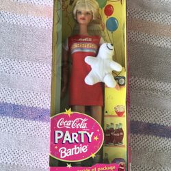 Barbie Coca-Cola party doll