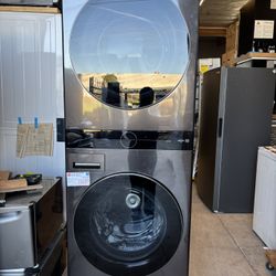 New! LG One Piece Gas Stackable 