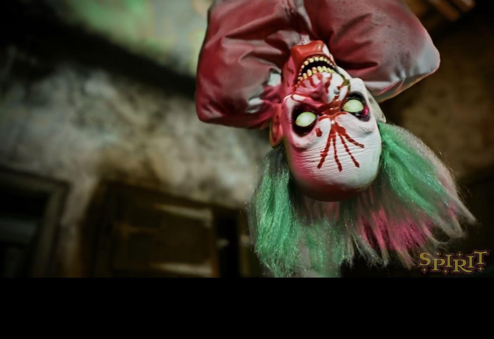 2013 Spirit Halloween Bloody Bag Of Jokes Animated Killer Clown Prop