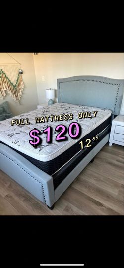 Full size pillow top mattress
