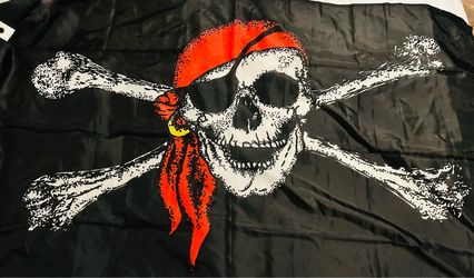 Large Pirate Jolly Roger Flag
