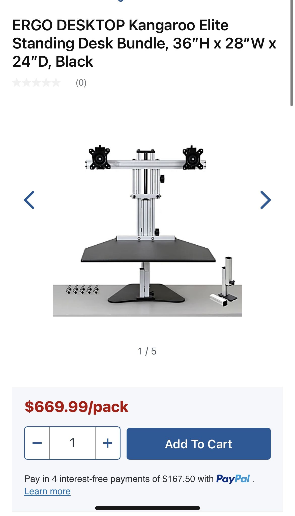 Ergo Standing Desk