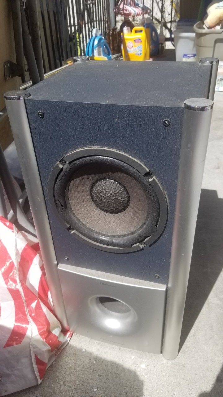 Nakamichi Soundspace 10 "Left" Powered Subwoofers.
