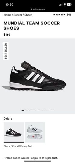 Adidas  Copa Mundial Turf Shoes Size M7/W8 New