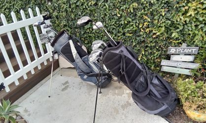 (2) Sets Of Ladies Power Cat Golf Clubs