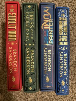 Brandon Sanderson Secret Project Hardcovers