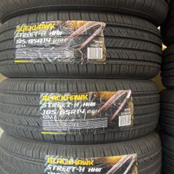 185/65/14 Blackhawk Tires 