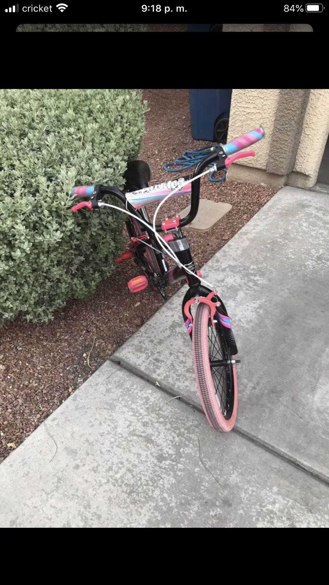 Girls bike