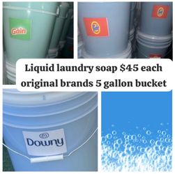 Tide , gain, and downy softener original brand