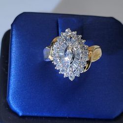 14k Diamond Ring