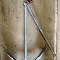 Vintage Boat Anchor 29” X 17”