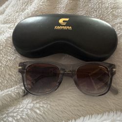 UNISEX- NEW CARRERA 330/S KB7FQ CLEAR SILVER GRADIENT AUTHENTIC FRAMES SUNGLASSES  