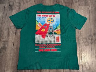 2026 FIFA World Cup San Francisco Bay Area Poster T- Shirt - Green